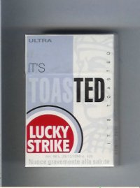 Lucky Strike Ultra It's Toasted cigarettes hard box