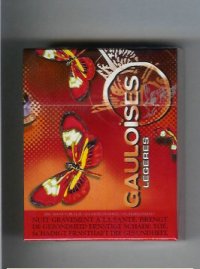 Gauloises Legeres 25s cigarettes hard box  Gauloises Legeres 25s cigarettes hard box