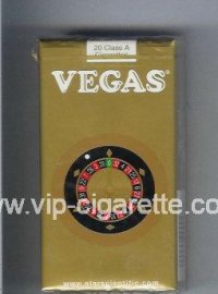 Vegas 100s Cigarettes gold soft box