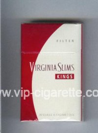 Virginia Slims Kings Filter cigarettes hard box  Virginia Slims Kings Filter cigarettes hard box