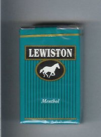 Lewiston Menthol cigarettes soft box