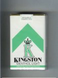 Kingston K Menthol Light cigarettes soft box