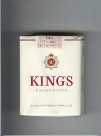 King's Favourites white cigarettes soft box