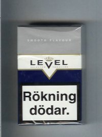 Level Smooth Flavour cigarettes hard box