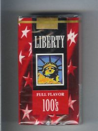 Liberty Full Flavor 100s cigarettes soft box