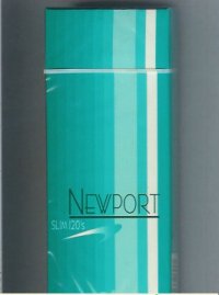 Newport Slim 120s cigarettes hard box