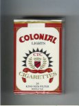 Colonial cigarettes Lights  Colonial cigarettes Lights