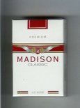 Madison Classic Premium U.S. Blend cigarettes hard box  Madison Classic Premium U.S. Blend cigarettes hard box