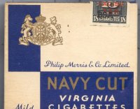 Navy Cut Virginia Plain Mild cigarettes wide flat hard box  Navy Cut Virginia Plain Mild cigarettes wide flat hard box