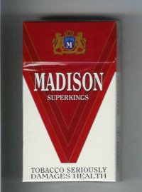 Madison cigarettes hard box