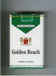 Golden Beach American Blend Menthol Lights cigarettes soft box
