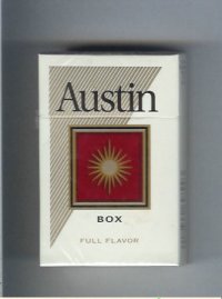Austin Full Flavor box cigarettes with square