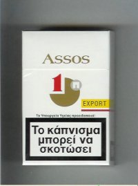 Assos cigarettes with 1 Export