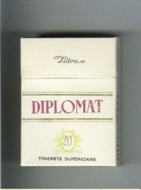 Diplomat 20 cigarettes hard box