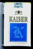 Kaiser blue cigarettes soft box  Kaiser blue cigarettes soft box
