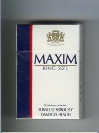 Maxim cigarettes hard box