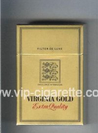 Virginia Gold Extra Quality cigarettes hard box  Virginia Gold Extra Quality cigarettes hard box