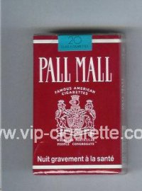Pall Mall Famous American Cigarettes cigarettes soft box