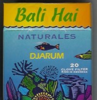 Bali- Hai Naturales Djarum cigarettes clov filter