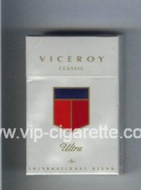 Viceroy Ultra Classic -6- International Blend Cigarettes hard box