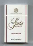 Gala Society Full Flavor cigarettes hard box  Gala Society Full Flavor cigarettes hard box
