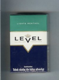 Level Lights Menthol cigarettes hard box  Level Lights Menthol cigarettes hard box