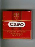 Caro Deluxe cigarettes red  Caro Deluxe cigarettes red