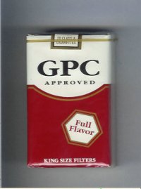 GPC Approved Full Flavor King Size Filters Cigarettes soft box