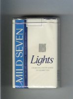 Mild Seven Lights Distinctively Smooth cigarettes soft box