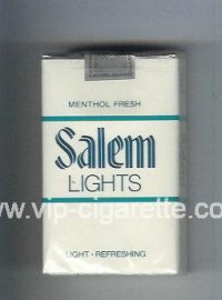 Salem Lights Menthol Fresh cigarettes soft box
