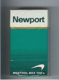 Newport Menthol 100s cigarettes hard box  Newport Menthol 100s cigarettes hard box
