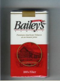 Bailey's Family 100s Filter cigarettes