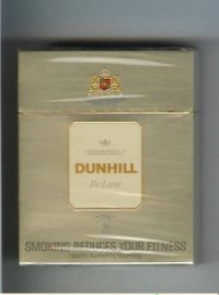 Dunhill De Luxe 1 mg 25 cigarettes hard box  Dunhill De Luxe 1 mg 25 cigarettes hard box