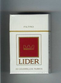 Lider Filtro cigarettes hard box