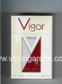 Vigor Medium Xususi Tutun Qarisigi cigarettes hard box  Vigor Medium Xususi Tutun Qarisigi cigarettes hard box