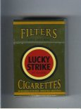 Lucky Strike Filter King Size Box green and red cigarettes hard box