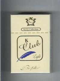 K Club Bio-filter Light cigarettes hard box