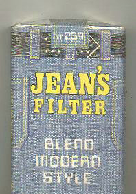 Jean's Filter cigarettes soft box